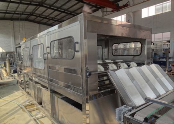 Acciaio inossidabile imbottigliatrice dell'acqua da 5 galloni con il touch screen dello SpA fornitore