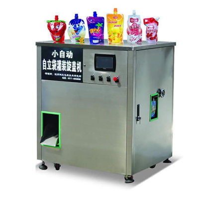 Macchina di rifornimento del sacchetto del succo, materiale da otturazione e tappatrice automatici fornitore