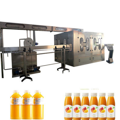 2000BPH 500ml 3 in 1 attrezzatura imbottigliante del succo fornitore